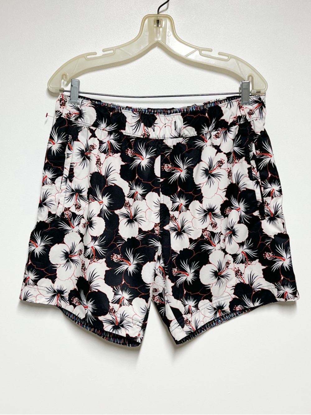 Robert Graham Hibiscus Floral Print Swim Trunks Sz 34